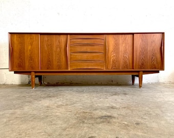 Arne Vodder for Skovby 7738 Mid Century Danish Teak Credenza