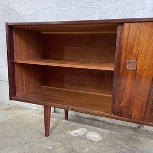 Danish Modern Rosewood Long Console or Credenza image 6