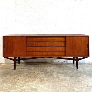 Danish Modern Credenza or Console Sculptural