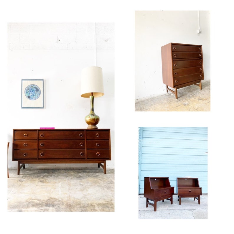 Mid Century Bedroom Set By Stanley