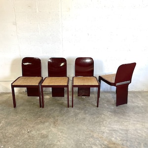 Pierluigi Molinari for Pozzi, 1970 Mid Century Dining Chairs image 9
