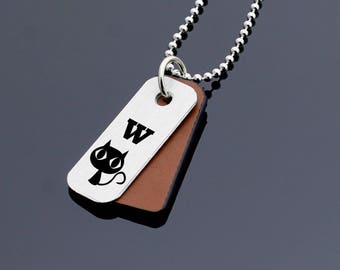 Collana Con Ciondolo Gatto Nero – Gioiello In Lega, Portafortuna, Idea Regalo Halloween
