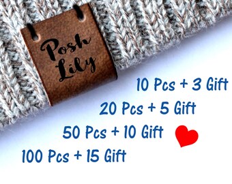 Leather Tags, Personalized labels, personalized leather tag, Custom Leather Tags, Custom Leather Label, Clothing Tags, Custom Labels