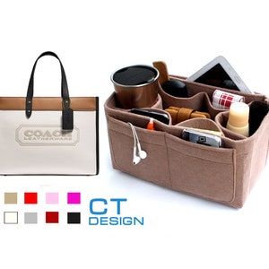 Field Tote 30 bag organizer, bag purse insert, bag insert, purse insert, tote bag organizer, purse liner, bag liner, handbag organizers