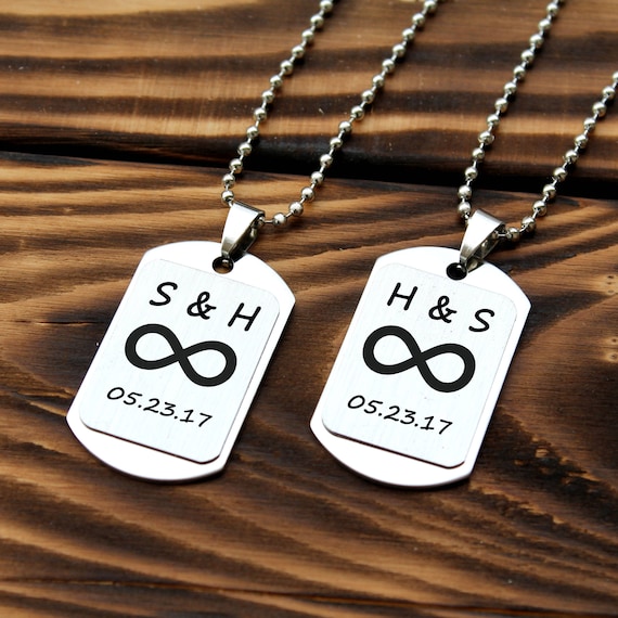 Couple's Sideways Infinity Necklace (2 Names) | Zales