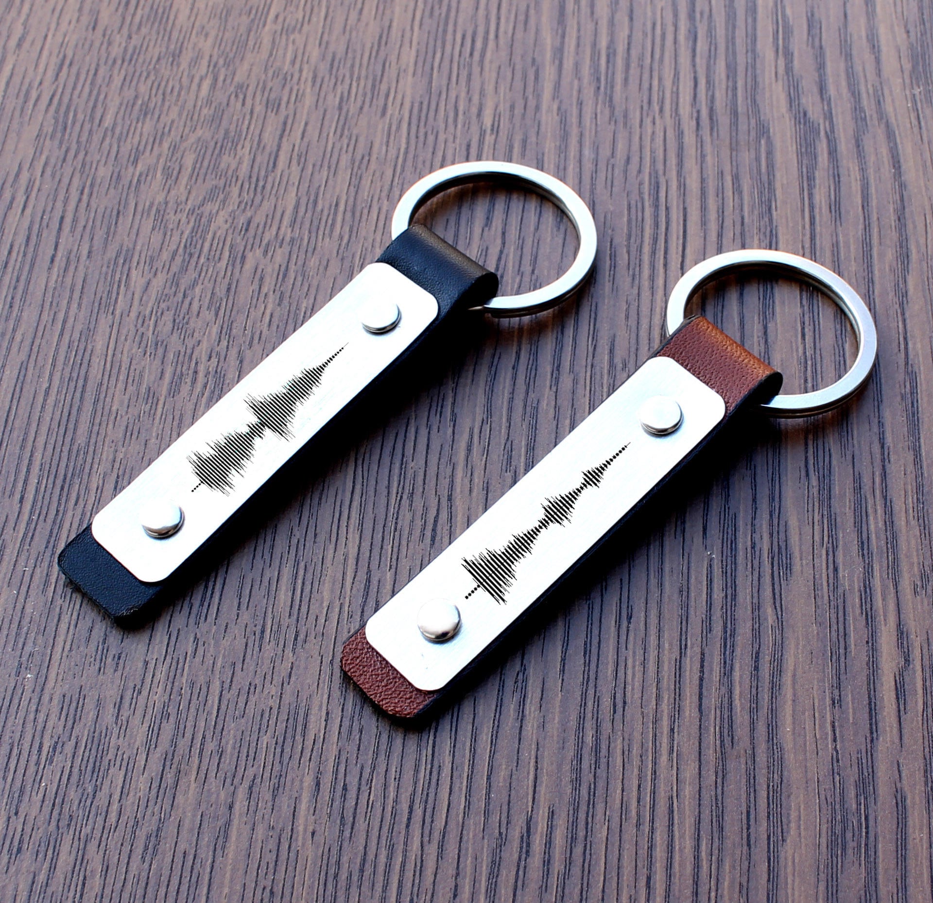 Soundwave keychain, Couples Keychain, Soundwave couple Keychain, Soundwave gift, New home gift, new home keychain, Christmas Gifts, keyfobs
