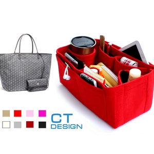 Felt Insert Bag Organizer For Goyard Neverfull And More Handbag