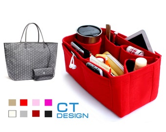 Portemonnee-inzetstuk voor goyard, tasorganisator voor goyard-tassen, st louis gm-insert, handtasorganisator, tote bag organizer, portemonnee-organisatoren