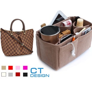 Siena MM purse organizer, bag purse organizer, bag insert, purse storage, bag liner, tote bag organizer, handbag organizer, handbag insert