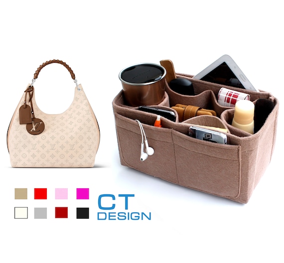 Purse organizer for Carmel bag, customizable bag insert, purse storage, handbag organizer, tote bag organizer, purse liner, bag organizer