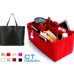 Large Wing Tote organizer, tote bag organizer, bag purse insert, bag purse organizer, bag insert, purse insert, organizer for givench.