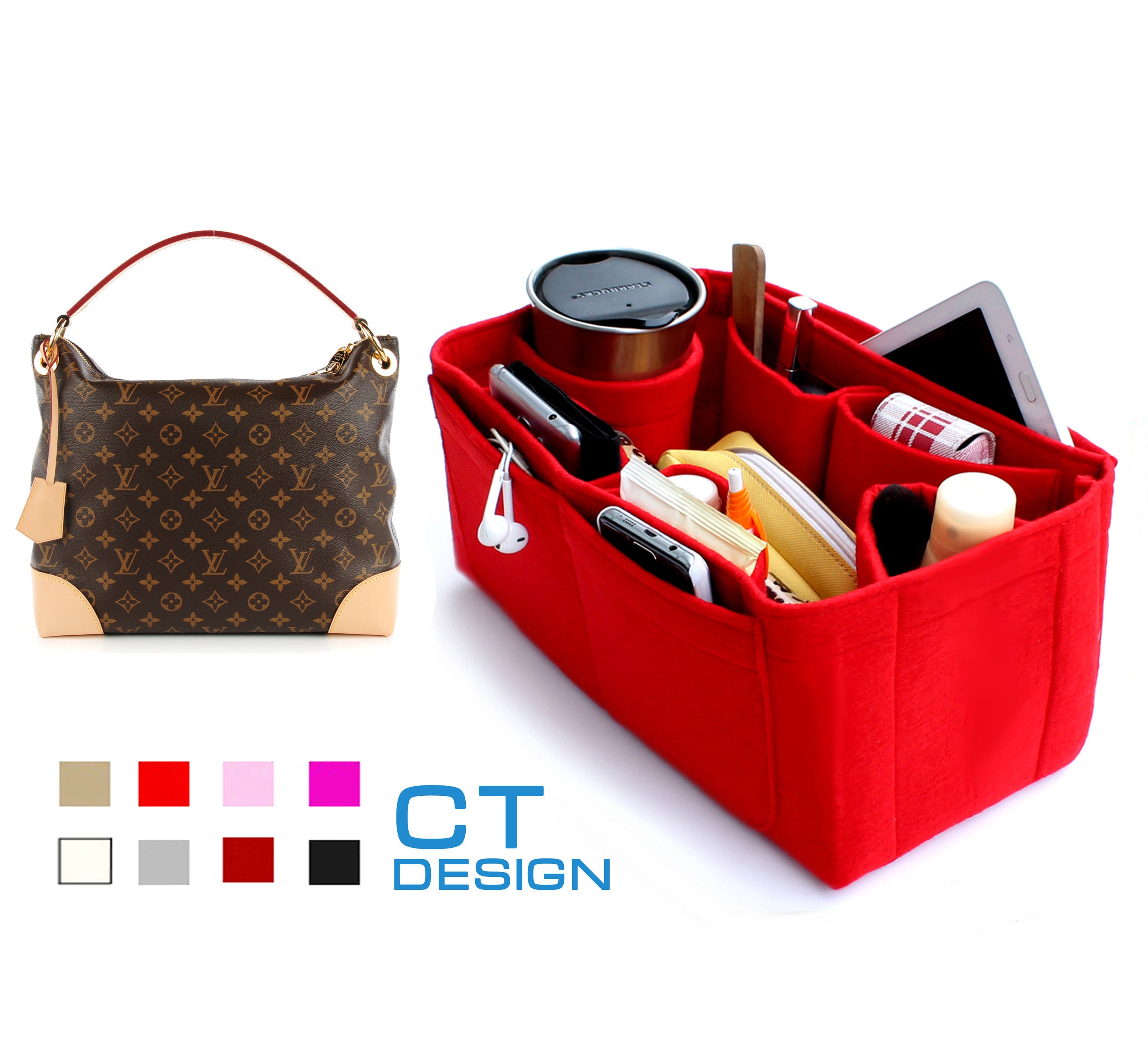 1-50/ LV-Delightful-PM1) Bag Organizer for LV Delightful PM - SAMORGA®  Perfect Bag Organizer