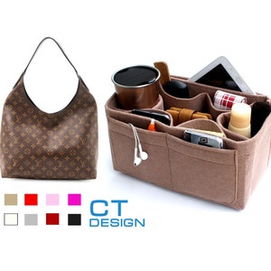 Bag and Purse Organizer with Regular Style for Louis Vuitton Flower Hobo