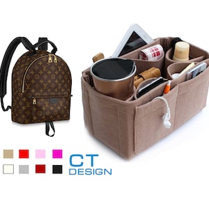 Organizer per Palm Springs MM, portaborse, inserto borsa, organizzatore zaino, inserto borsetta, fodera borsa, portaborse, inserto in feltro