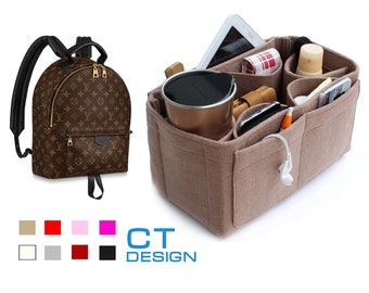 Organizer for Palm Springs MM, bag purse organizer, bag insert, backpack organizer, handbag insert, purse liner, bag storage, felt insert