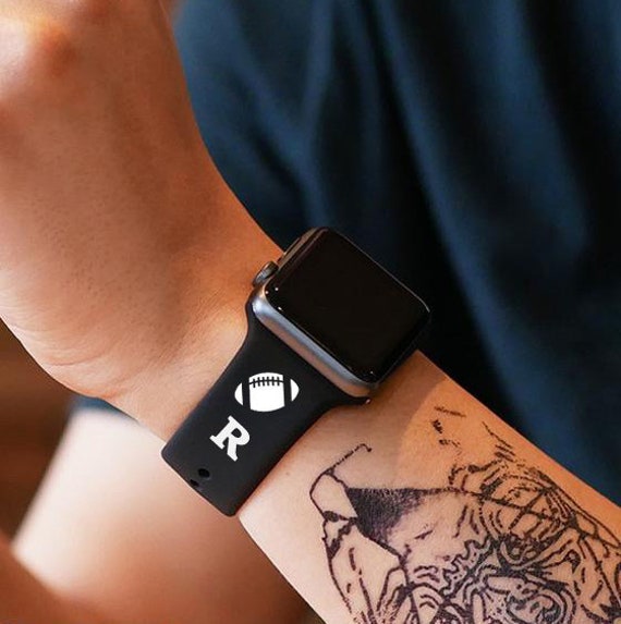 Football apple watch clearance band