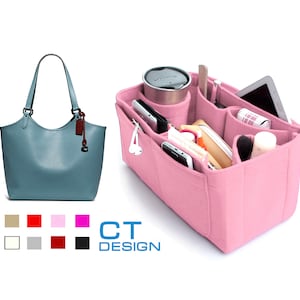 Day Tote bag organizer, purse bag organizer, purse insert, bag insert, organizer for coa.ch bags, tote bag organizer, tote organizer