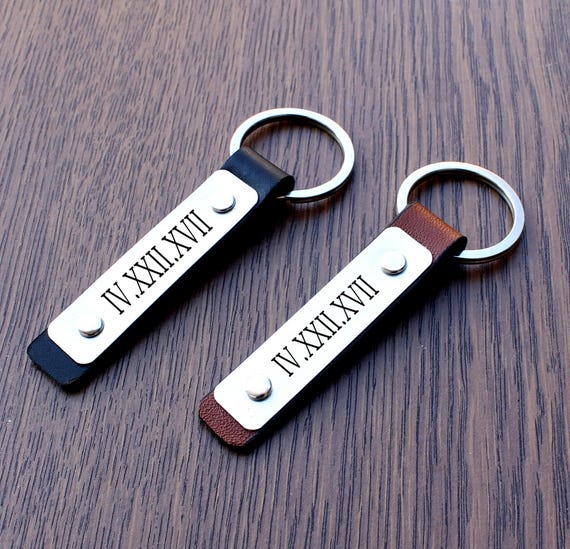 Personalized matching cheap keychains