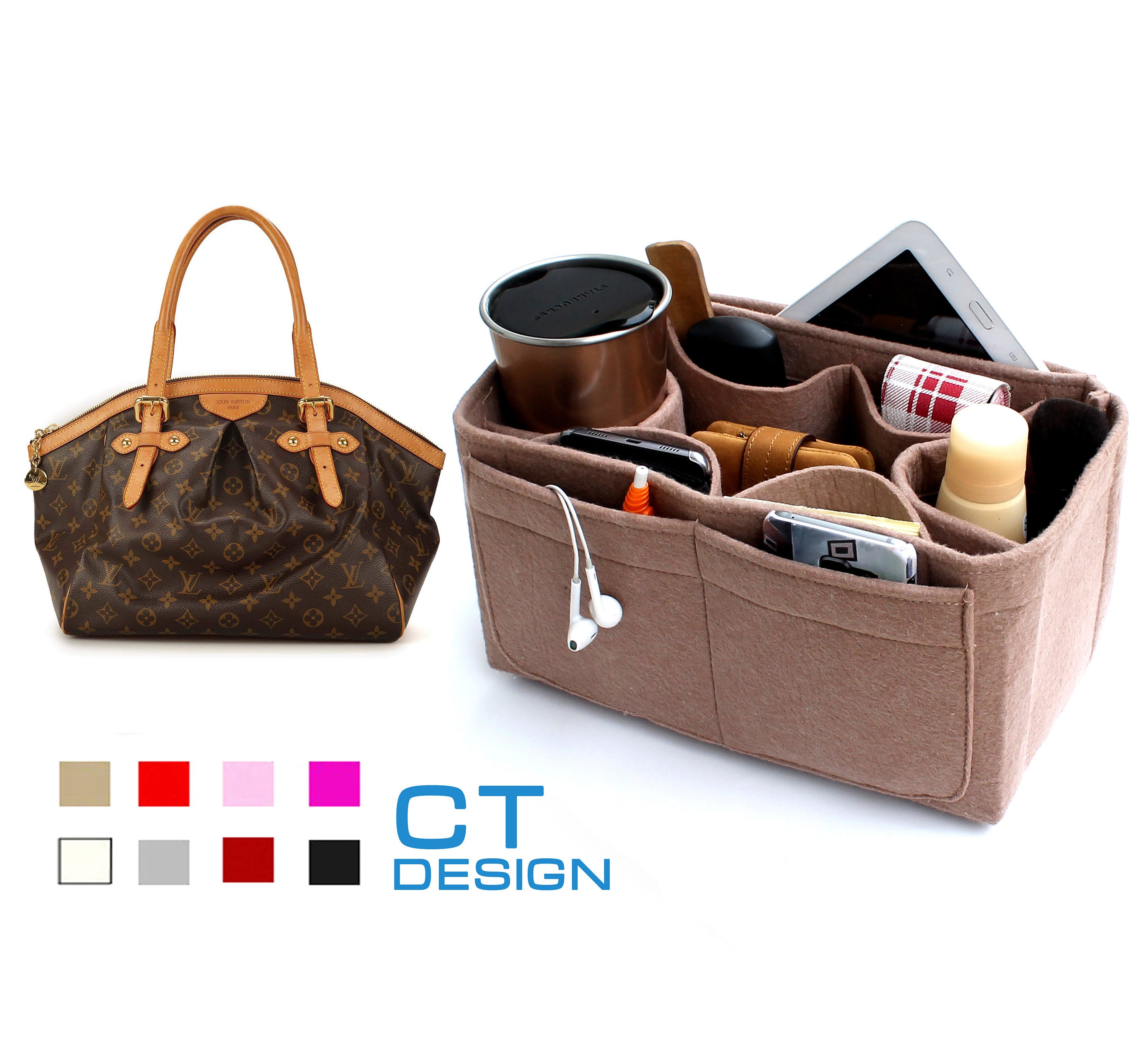 Bag and Purse Organizer with Chamber Style for Louis Vuitton