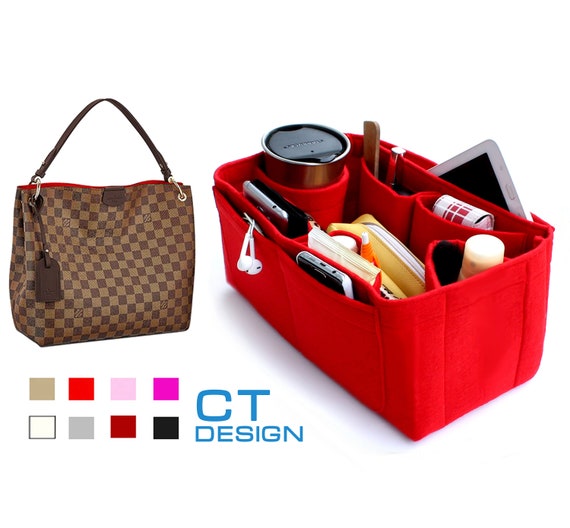 Bag and Purse Organizer with Side Compartment Style for Graceful MM