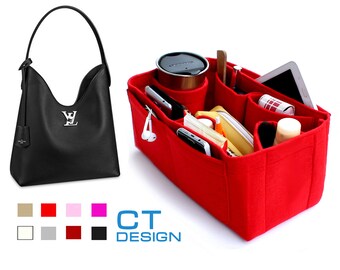 Tote bag organizer for Lockme Hobo, handbag organizer, bag organizer, bag purse insert, handbag insert, bag insert, custom insert