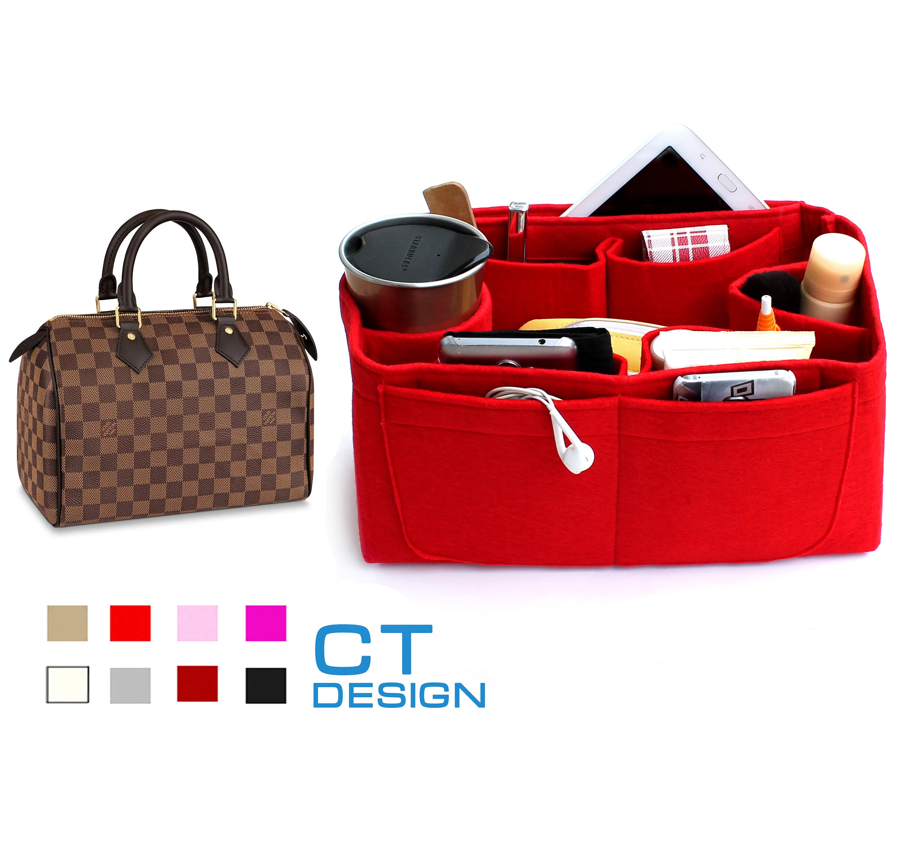 Bag and Purse Organizer with Regular Style for Louis Vuitton OntheGo