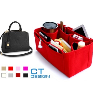 Purse organizer for Grand Palais bag, bag purse insert, felt bag insert, bag organizer, handbag insert, tote bag organizer, lv insert
