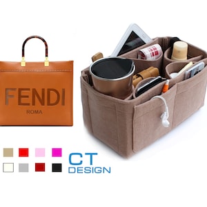  Bag Organizer for Fendi Baguette Medium (26cm/10.2″) Insert -  Premium Felt (Handmade/20 Colors) : Handmade Products