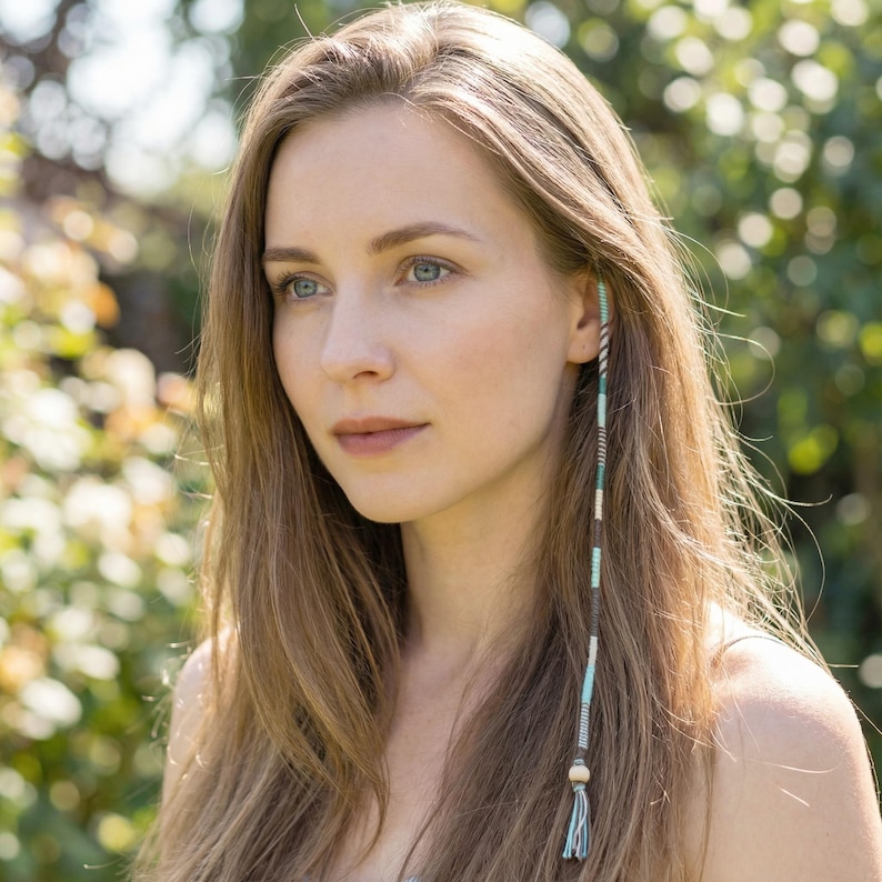 Reusable Clip-in Hair Wrap, Hair Wrap Dreadlock, Braid-in Hair Wrap ...