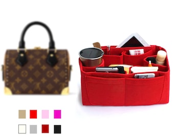 Purse organizer for speedy trunk 20, speedy trunk 20 insert, bag purse insert, bag organizer, tote bag organizer, purse storage, bag liner