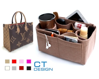 Onthego MM organizer, organizer for lv bags, bag purse insert, handbag organizer, handbag insert, tote bag organizer, purse organizers