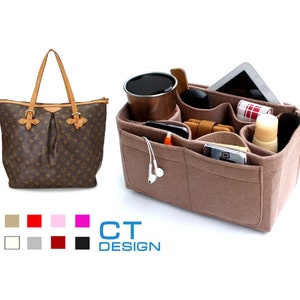 Organizer for Palermo GM bag, bag purse storage, bag liner, custom organizer, bag insert, felt insert, tote bag organizer, palermo insert
