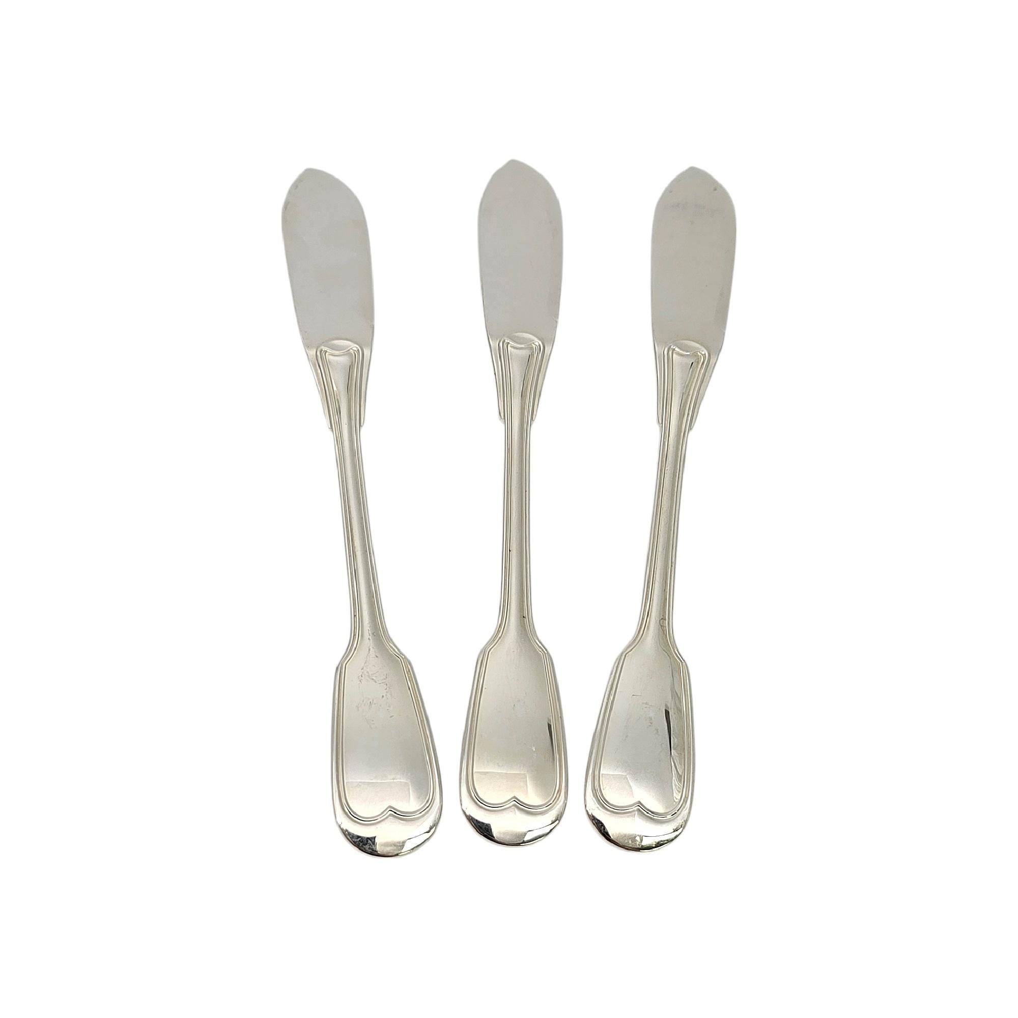 クリストフル シノン フィッシュフォークとフィッシュナイフ クリストフル スターリングシルバー シノン フィッシュナイフ 7 7/8