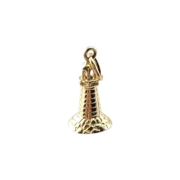 14 Karat Yellow Gold Light House Charm #21266