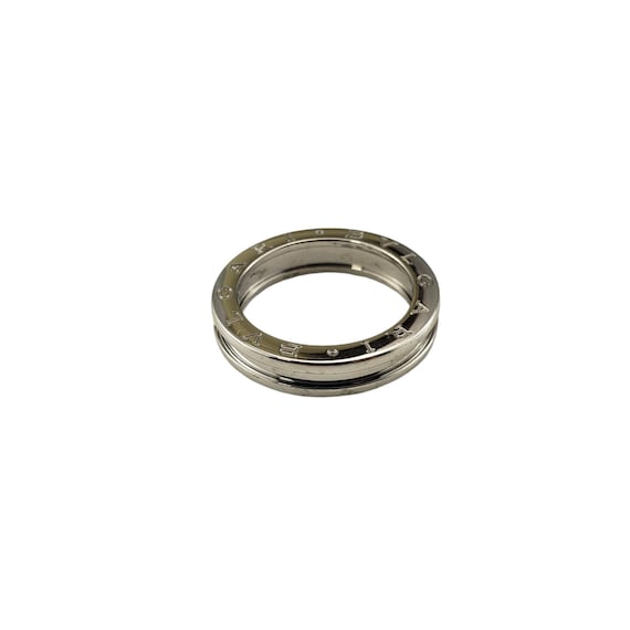 Bvlgari 18 Karat White Gold B.ZERO 1 Ring Size 8.5 (58) #18749 - Etsy