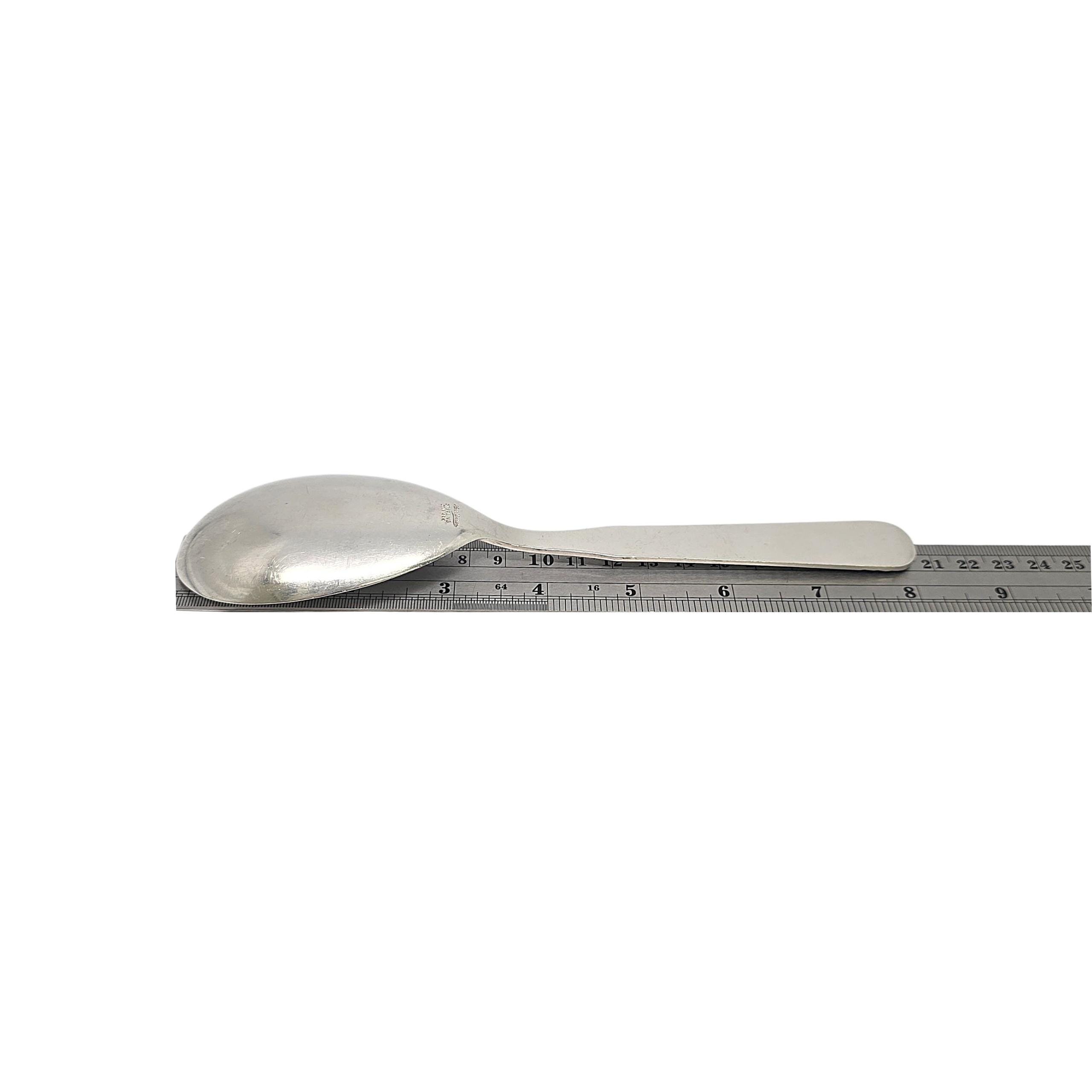 Hans Hansen Denmark Sterling Silver Salad Fork & Spoon Serving Set
