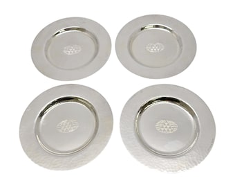 Set of 4 Gianmaria Buccellati Sterling Silver Plates #21025 - Etsy