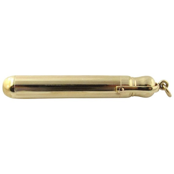 Vintage 10 Karat Yellow Gold Telescopic Pencil #1809 - Etsy