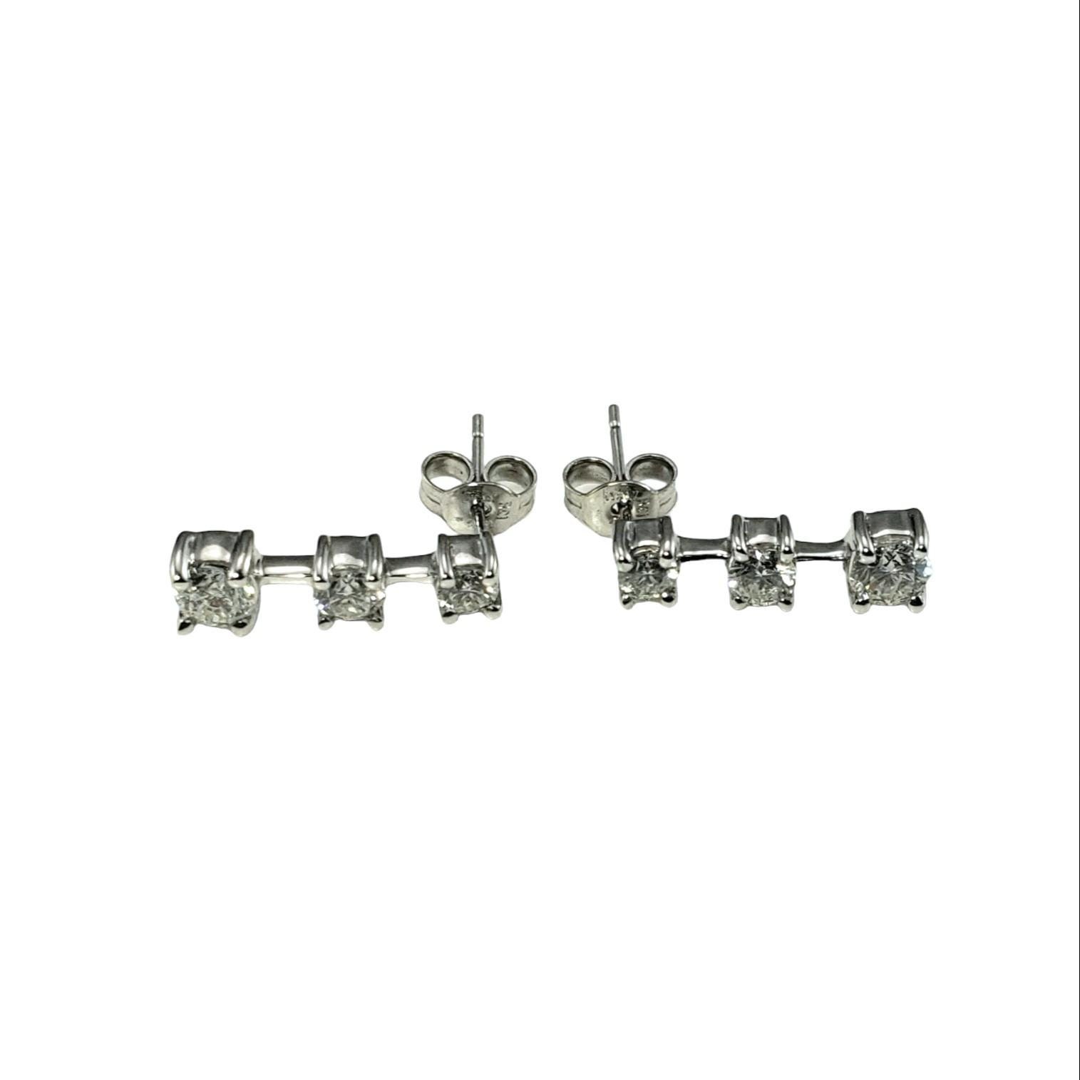 ダイヤモンド イヤリング　カフ K14WG 美品 20-063601-26002b.jpg