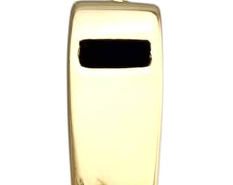 14 Karat Yellow Gold Working Whistle Charm #23917
