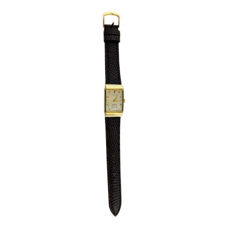 1940's Hamilton Gordon 18k Yellow Gold Watch Manual Men's Watch #15797