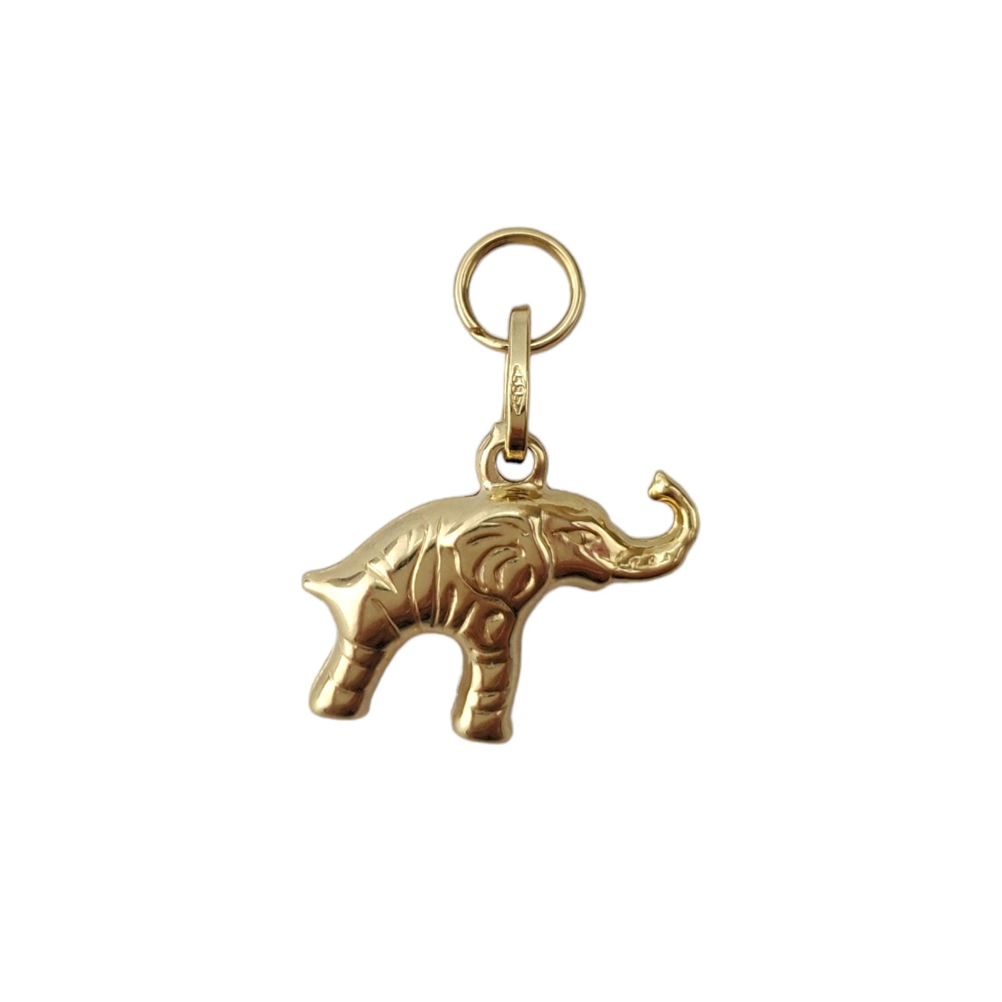 MARK POGUE,AOR,CCM,JOHN ELEFANTE,メロハー 14k Yellow Gold Elephant Charm #17440 - Etsy Canada