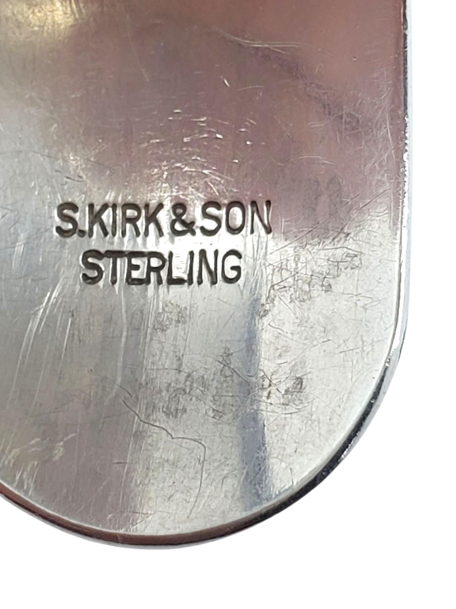 S. Kirk & Son Sterling Silver Chrysanthemum Cuff Bracelet #21555