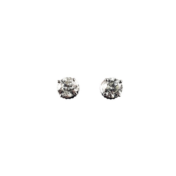 14kt Weißgold Lady's Diamond Statement Vintage Ohrstecker Zu Einem Unglaublichen Preis