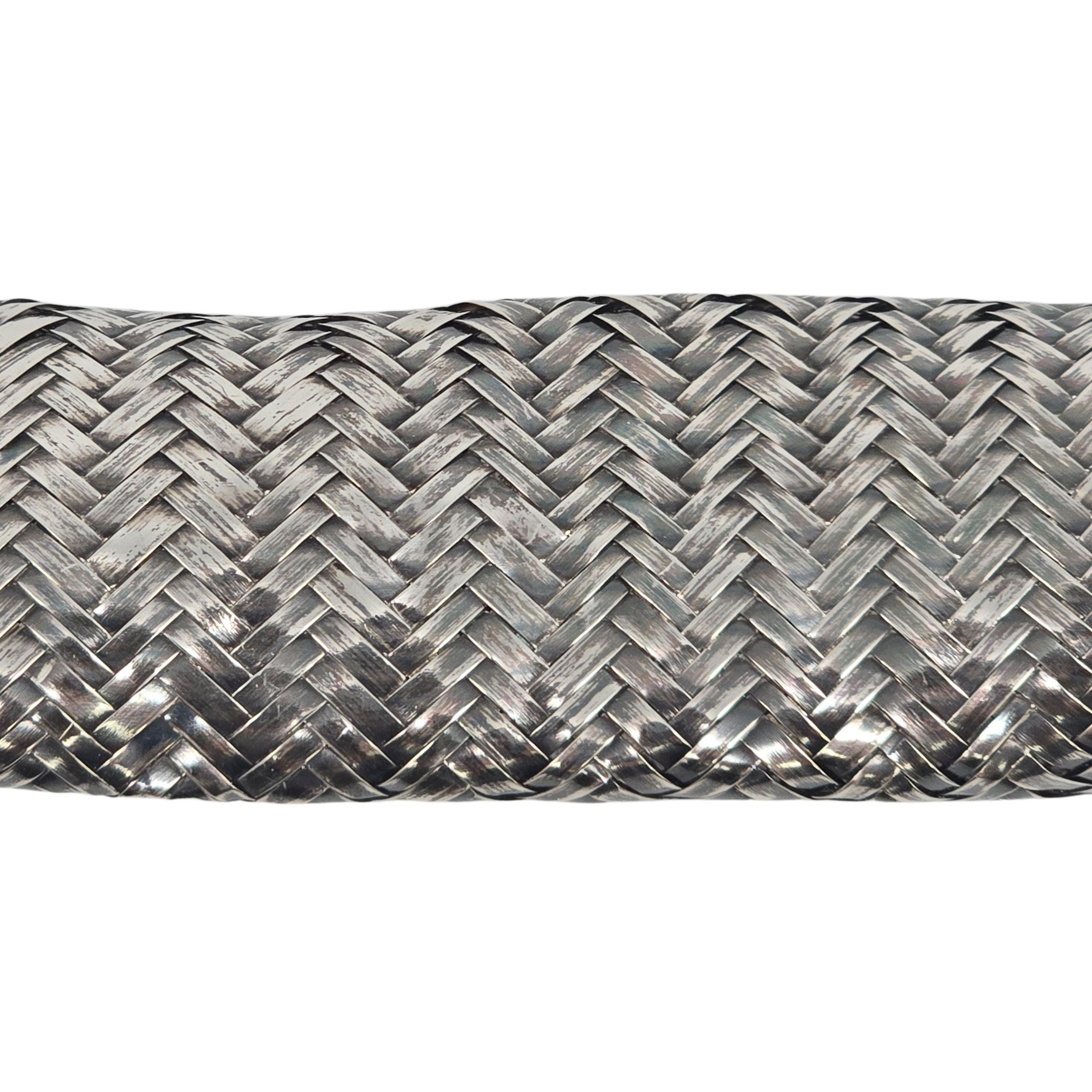 Angela Cummings Sterling Silver Herringbone Mesh Belt #22543  display picture 3
