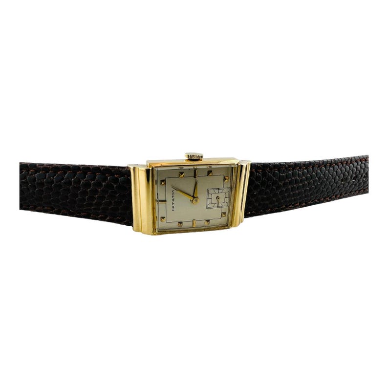 1940's Hamilton Gordon 18k Yellow Gold Watch Manual Men's Watch #15797