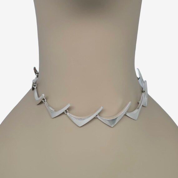 Eigil Jensen for Anton Michelsen Denmark Sterling Silver Boomerang