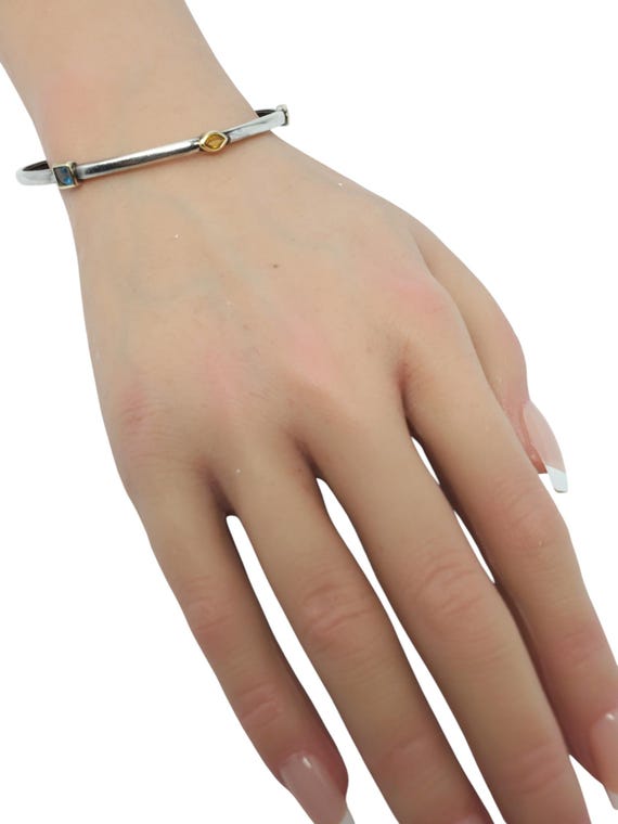 Alwand Vahan スターリングシルバー & 14k ベゼルセット