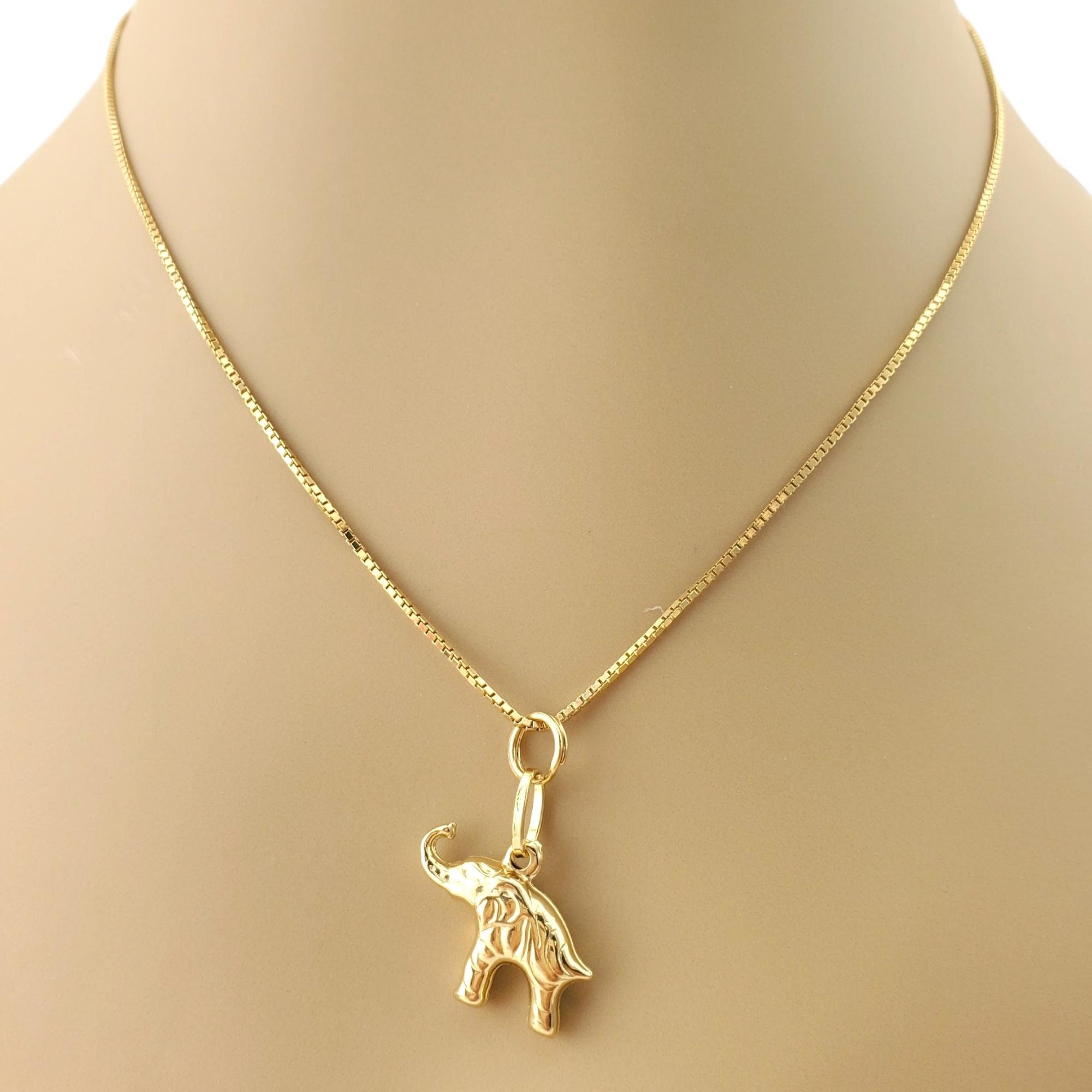 MARK POGUE,AOR,CCM,JOHN ELEFANTE,メロハー 14k Yellow Gold Elephant Charm #17440 - Etsy Canada