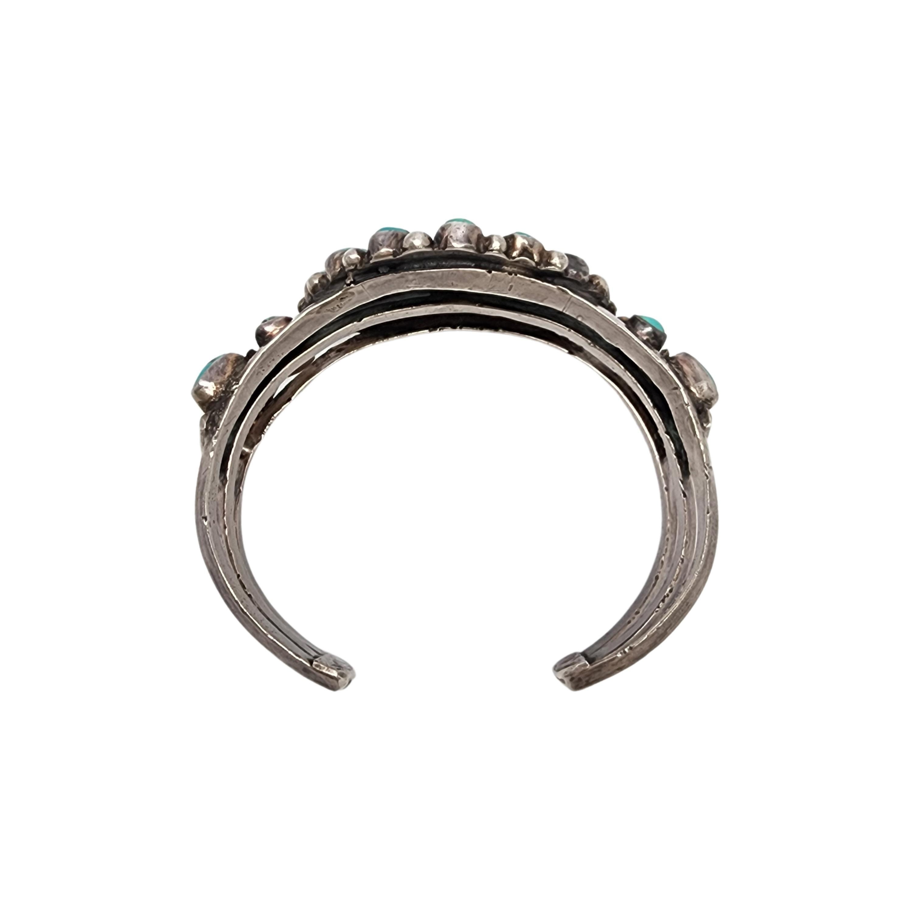 INDIAN JEWELRY５連ターコイズバングル STERLING(シルバー) INDIAN JEWELRY5連ターコイズバングル STERLING(シルバー) INDIAN